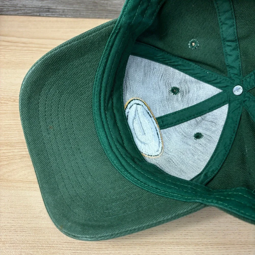 Green Bay Packers Hat Cap Strap Back Green NFL‎ Football Reebok Adjustable